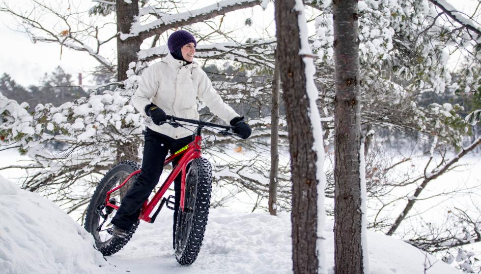 Experience Winter Cycling on These West Michigan Trails Michigan